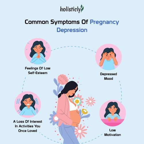 Common symptoms of pregnancy depression