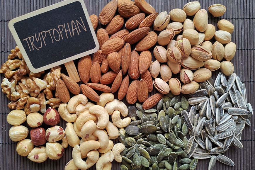 Food rich in Tryptophan